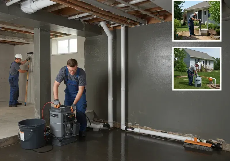 Basement Waterproofing and Flood Prevention process in Lavaca County, TX